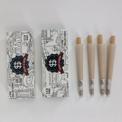 Pre-Roll Cone 4 Pack (Bulk - 25 units)